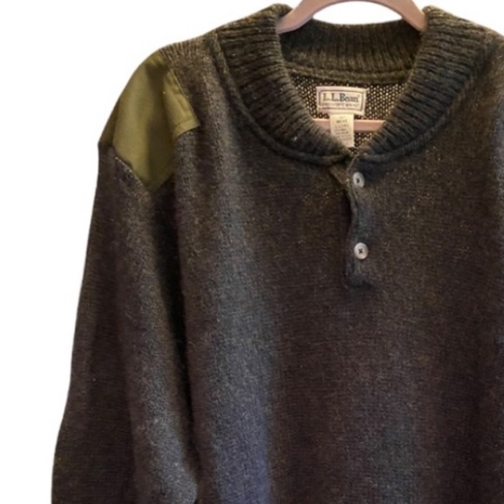 L.L BEAN CREWNECK CHUNKY KNIT SWEATER ⭐️⭐️⭐️⭐️⭐️